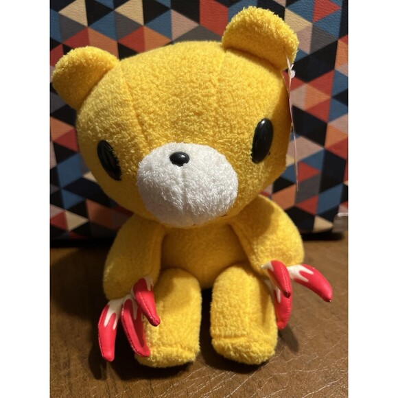 Chax-GP Gloomy Bear Plush CGP-045 Sitting Down Yellow 7" Rare US SELLER HTF - Picture 1 of 8